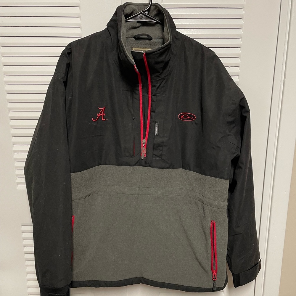 Drake Alabama Jacket, Black & Red, Sz M